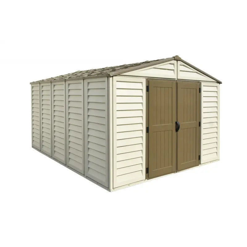 Abri de jardin en PVC WoodStyle Premium 13,12m² Duramax Ma boutique