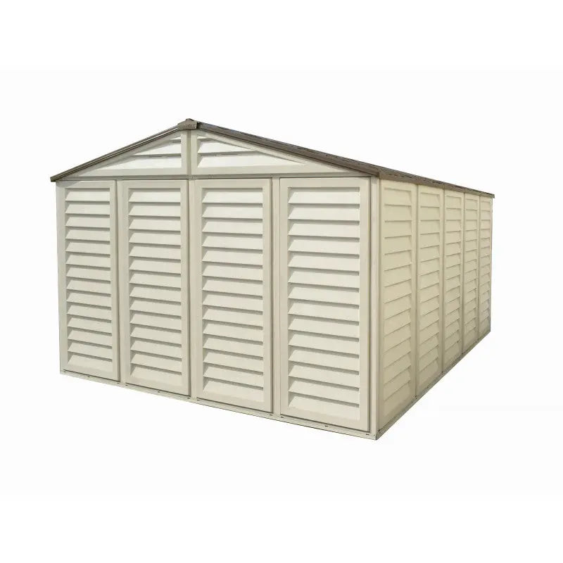Abri de jardin en PVC WoodStyle Premium 13,12m² Duramax Ma boutique