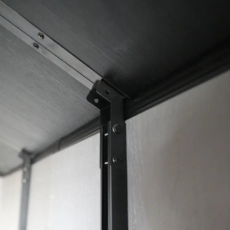 Abri de jardin en résine brossée DOCKER 5,3m² skylight + plancher - Jobu Ma boutique