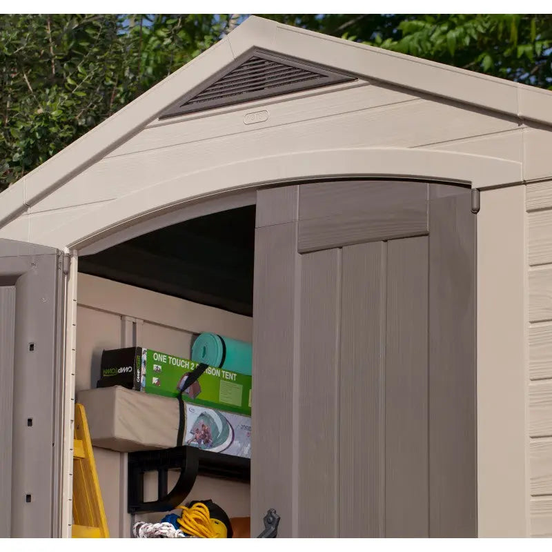 Abri de jardin en résine Sydney 4,41m² + plancher Keter Ma boutique