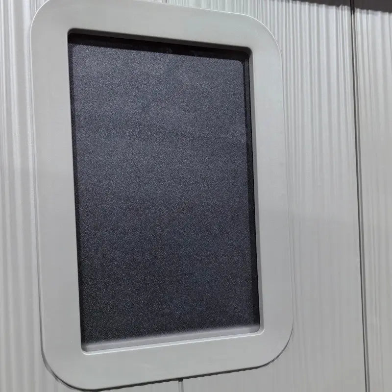 Abri de jardin HDPE Sunlife 4,5m² crème et gris + plancher - JOBU Ma boutique