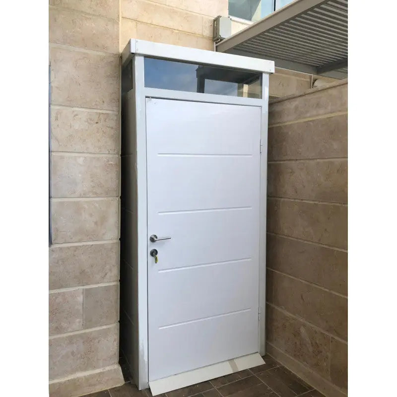 Abri de jardin modulaire isolé 1x1m blanc - plancher inclus - Everbox Ma boutique