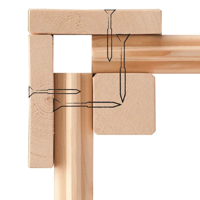 Abri de jardin multifonctions en bois brut 6m² avec armoire intégrée – Karibu Ma boutique