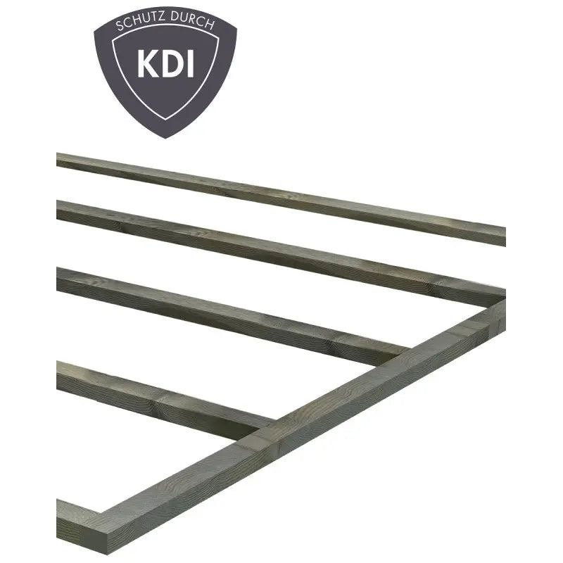 Abri de jardin multifonctions en bois gris terre 6m² avec armoire intégrée – Karibu Ma boutique