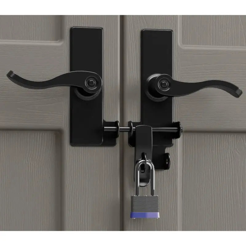 Abri de jardin polyéthylène 35mm 5,53m² Woodgrain + plancher SUNCAST Ma boutique