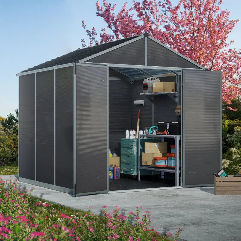 Abri de jardin RUBICON 5,4m² en aluminium et polycarbonate - Canopia by Palram Ma boutique