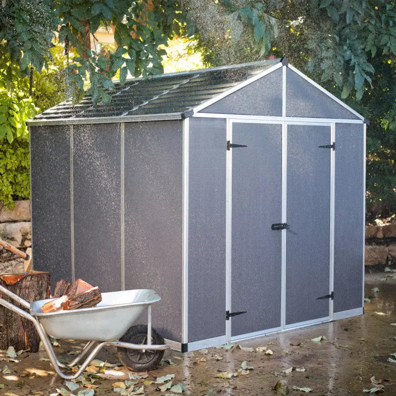 Abri de jardin RUBICON 5,4m² en aluminium et polycarbonate - Canopia by Palram Ma boutique