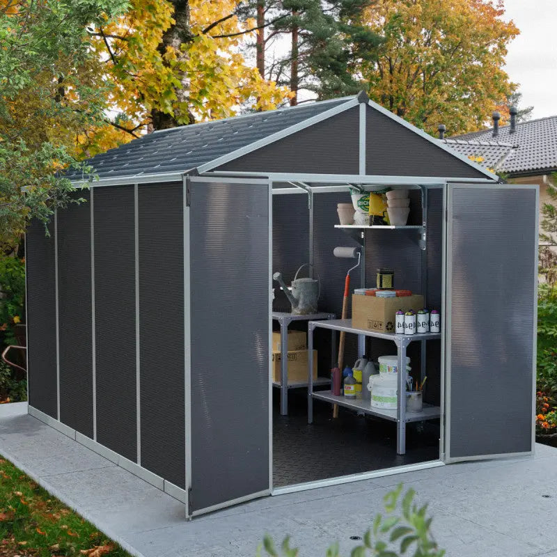 Abri de jardin RUBICON 7,2m² en aluminium et polycarbonate - Palram - Canopia Ma boutique