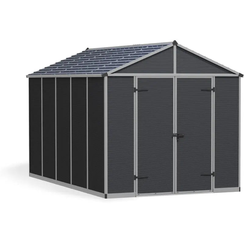 Abri de jardin RUBICON 7,65m² en aluminium et polycarbonate - Palram - Canopia Ma boutique