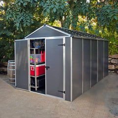 Abri de jardin RUBICON 7m² en aluminium et polycarbonate - Palram  - Canopia Ma boutique