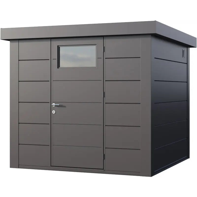 Abri en acier galvanisé blanc 5,7m² Eleganto 2424 Telluria Ma boutique