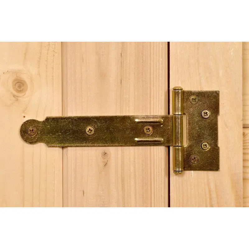 Abri en bois massif 12m² – madriers 28mm + couverture plaques ondulées - Habrita Ma boutique