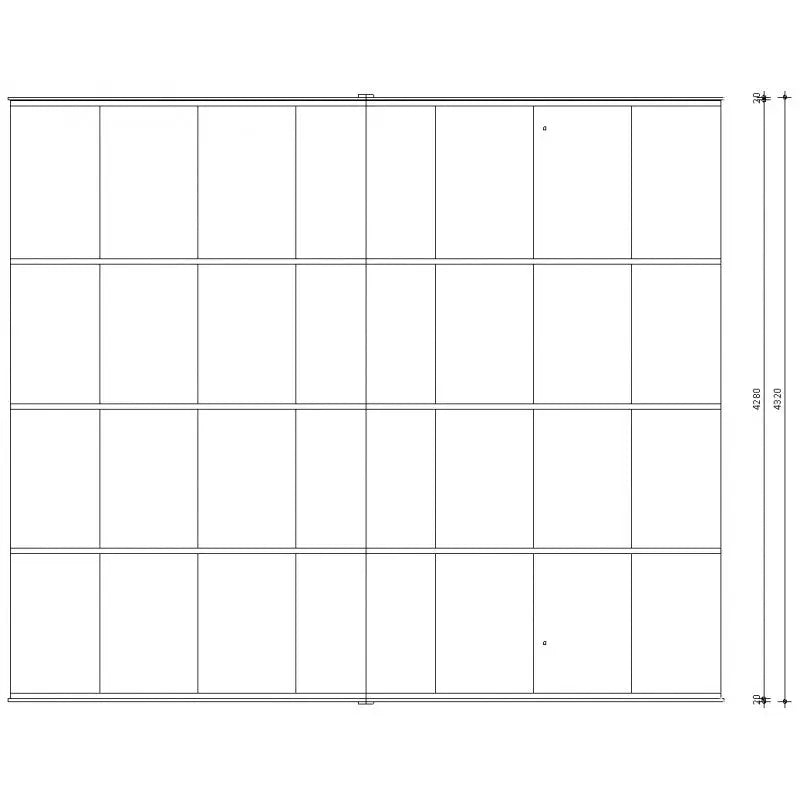 Abri en bois massif 19,8m² PLUS 40mm brut Gardy Shelter Ma boutique