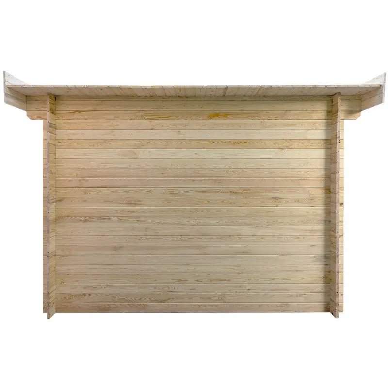 Abri en bois massif 9m² MODERNE - madriers 28mm Gardy Shelter Ma boutique