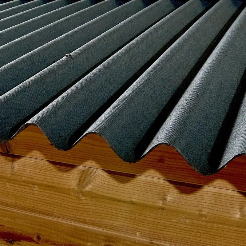 Abri en bois thermo traité Thiers 7,45m² et toiture Onduline HABRITA Ma boutique