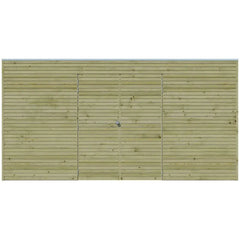 Abri Qube 12,6m² en bois traité autoclave 27mm avec porte double battante + fenêtre  – Gardenas Ma boutique