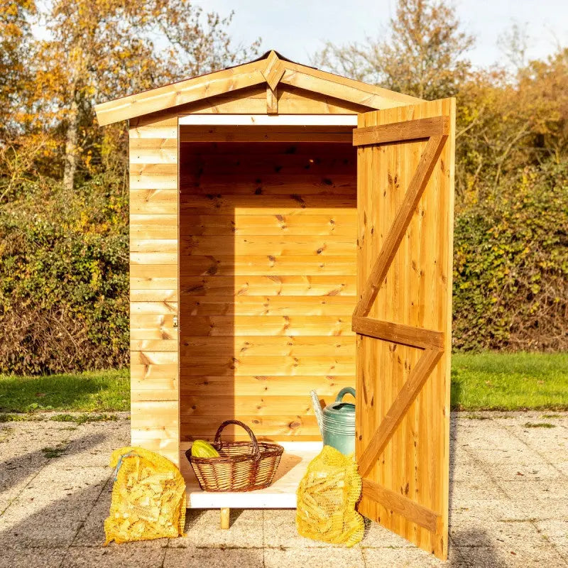 Abri Therma 1,96m² en bois thermo traité avec plancher - HABRITA Ma boutique