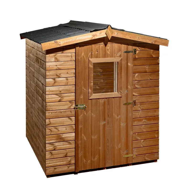 Abri Therma 3,24m² en bois thermo traité avec plancher - HABRITA Ma boutique