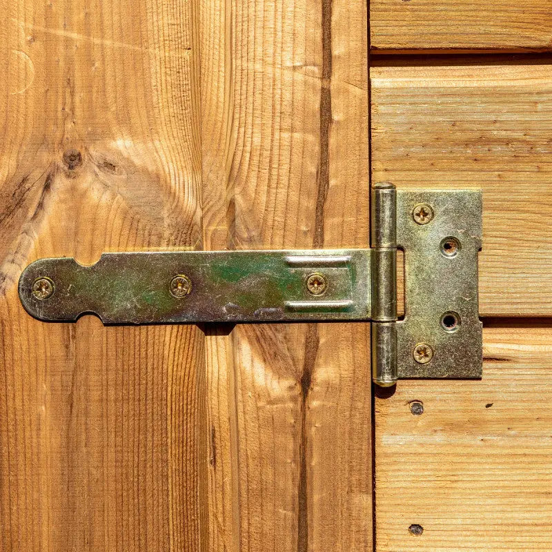 Abri Thermabri 12,31m² en bois thermo traité toiture en acier HABRITA Ma boutique