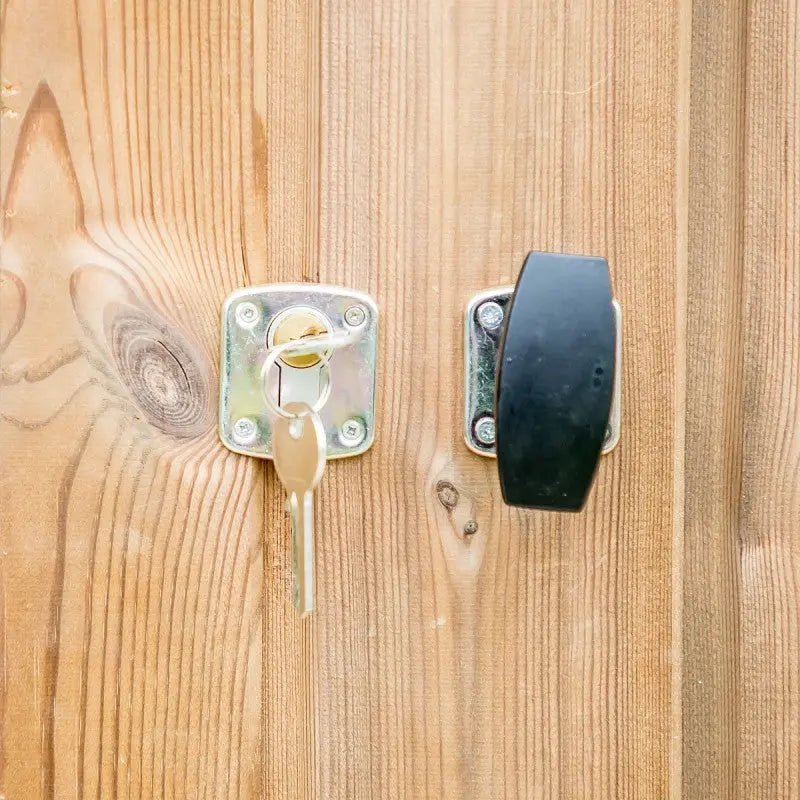 Abri Thermabri 15,14m² en bois thermo traité toiture en acier HABRITA Ma boutique