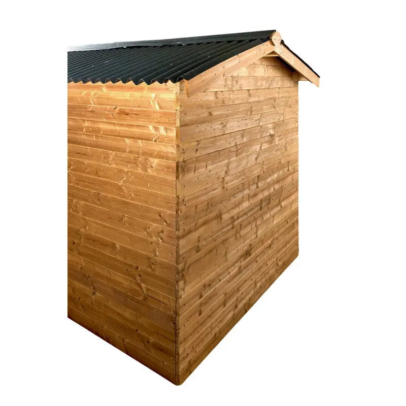 Abri Thermabri 7,45m² en bois thermo traité toiture Onduline HABRITA Ma boutique