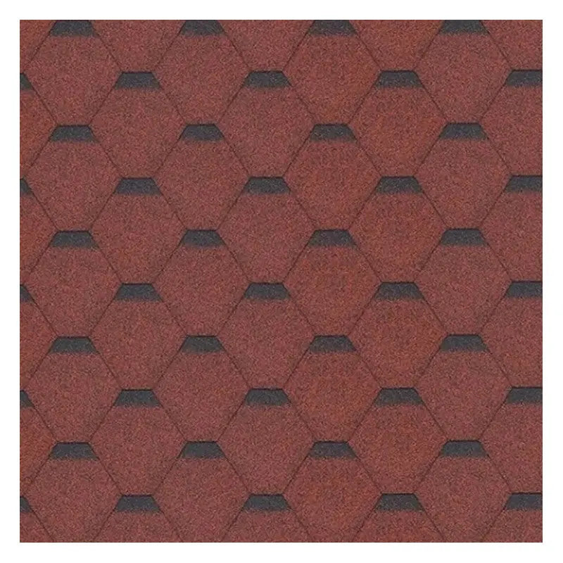 Bureau de jardin - 303x199cm - avec plancher et bardeaux bitumineux rouges - Timbela Ma boutique