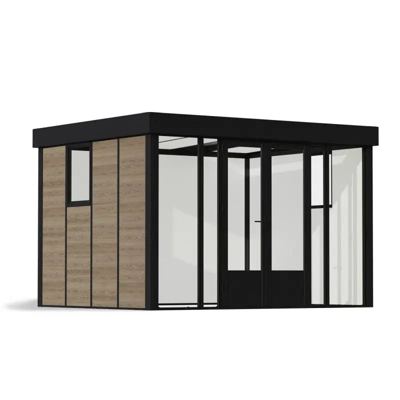Studio de jardin en aluminium et bois composite 10,1m² - isolation triple paroi Copenhagen – Canopia by Palram Ma boutique