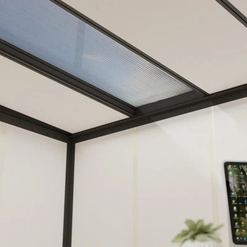 Studio de jardin en aluminium et bois composite 10,1m² - isolation triple paroi Copenhagen – Canopia by Palram Ma boutique