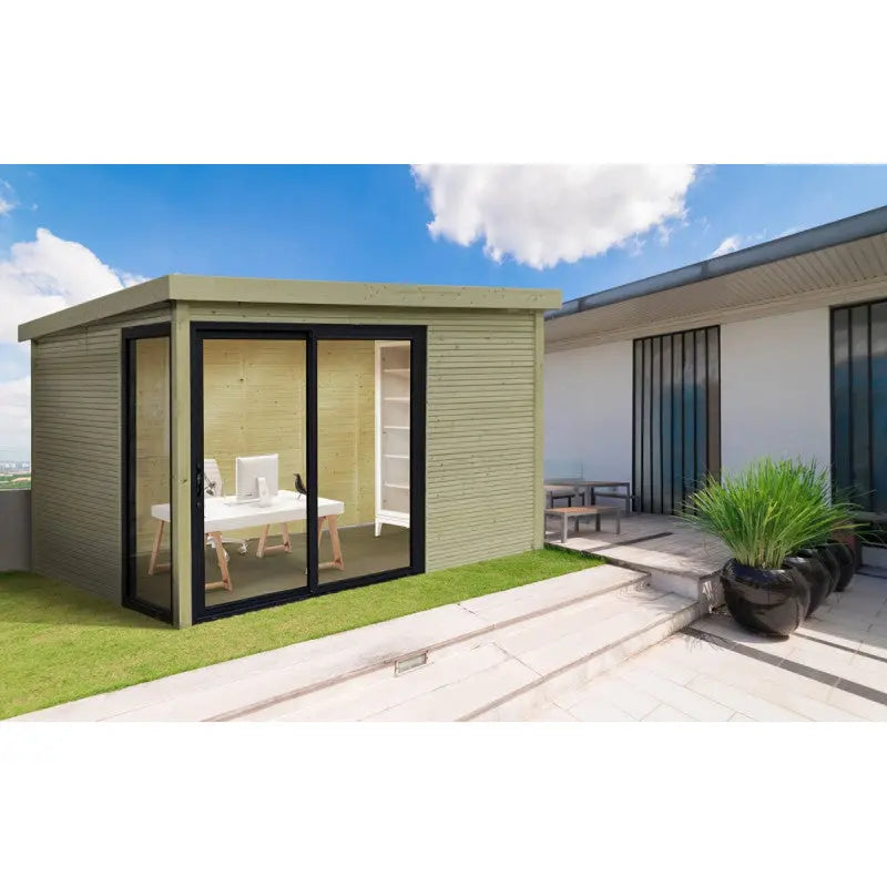 Bureau de jardin Seda 9,22m² en bois traité 28mm - SOLID Ma boutique