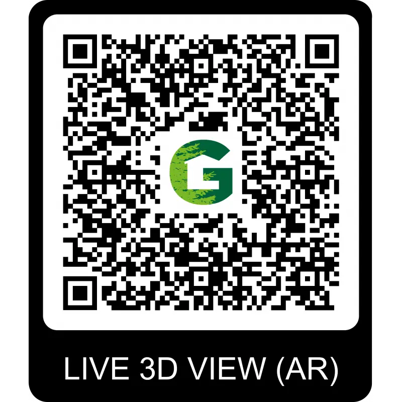 Chalet moderne Oregon 13,51m² + extension 150cm en bois massif 28mm avec porte double vitrée+fenêtre - Gardenas Ma boutique