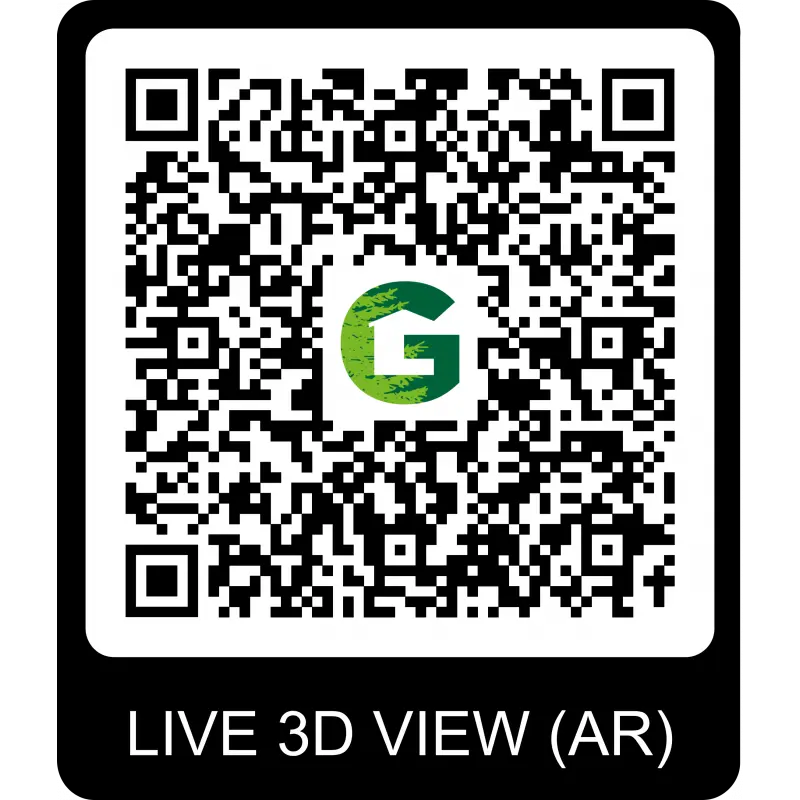 Chalet moderne Oregon 16,4m² en bois massif 28mm avec porte double vitrée+fenêtre - Gardenas Ma boutique