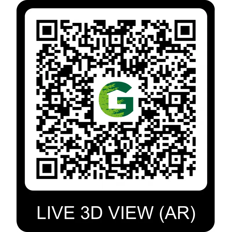 Chalet moderne Oregon 6,86m² en bois traité 28mm avec porte double vitrée - Gardenas Ma boutique