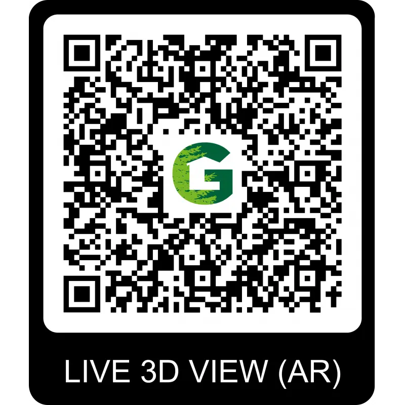 Chalet moderne Oregon 9,6m² en bois massif 28mm avec porte double vitrée - Gardenas Ma boutique