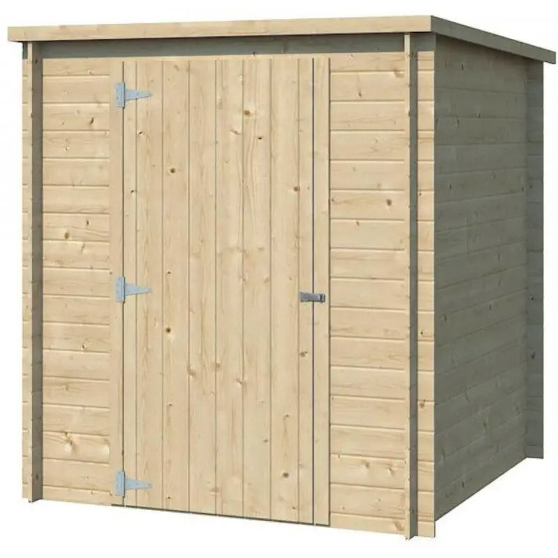Chalet moderne Svendborg 3,23m² en bois massif 19mm avec porte simple - Gardenas Ma boutique