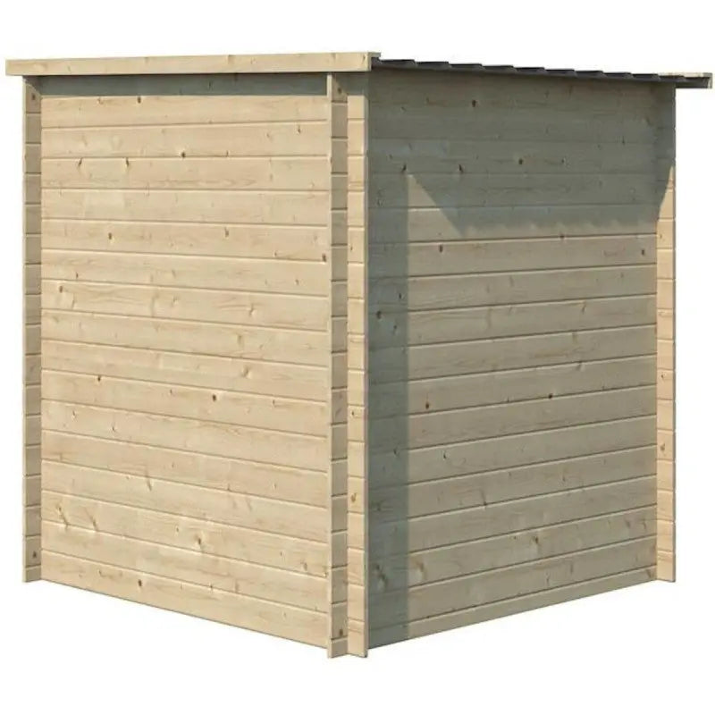 Chalet moderne Svendborg 3,23m² en bois massif 19mm avec porte simple - Gardenas Ma boutique