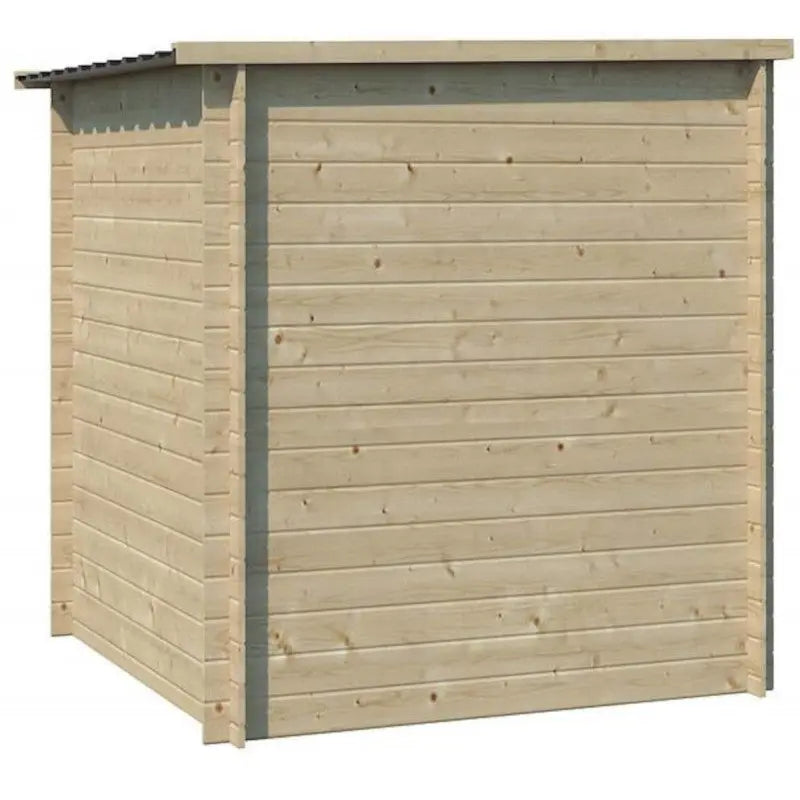 Chalet moderne Svendborg 3,23m² en bois massif 19mm avec porte simple - Gardenas Ma boutique