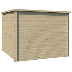 Chalet moderne Svendborg 5,81m² en bois massif 19mm avec porte simple - Gardenas Ma boutique