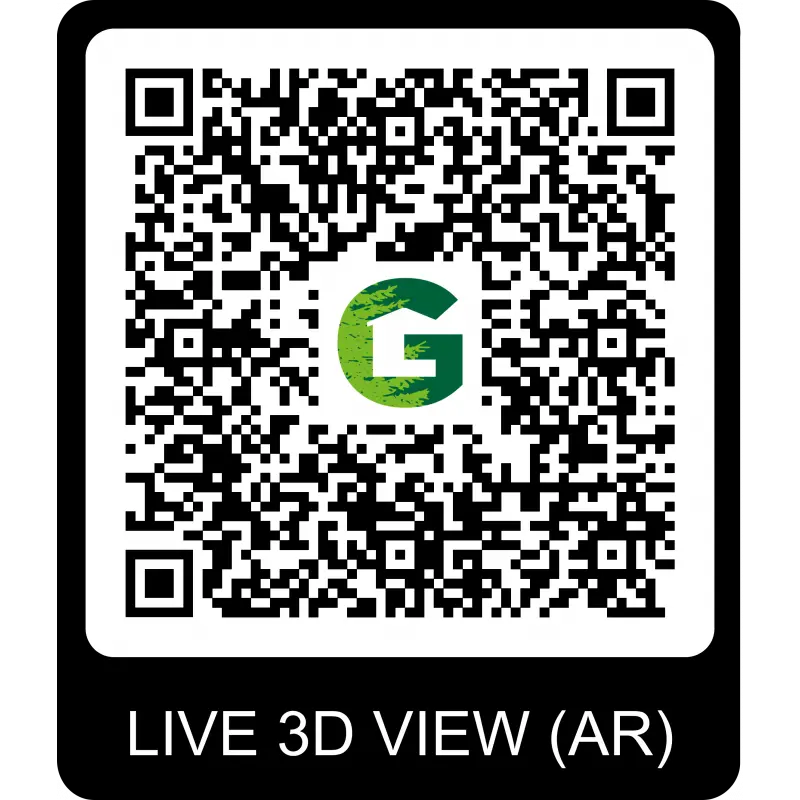 Chalet moderne Umea 8,5m² + extension 200cm en bois massif 19mm avec porte double vitrée - Gardenas Ma boutique