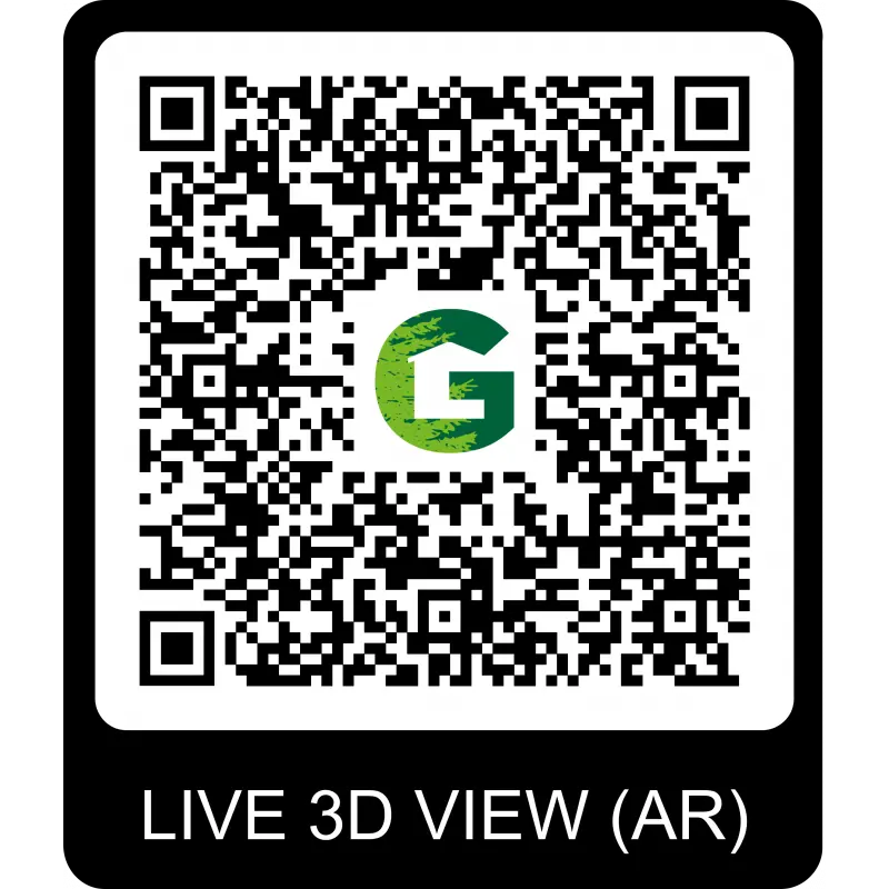 Chalet moderne Umea 8,5m² + extension 300cm en bois massif 19mm avec porte double vitrée - Gardenas Ma boutique