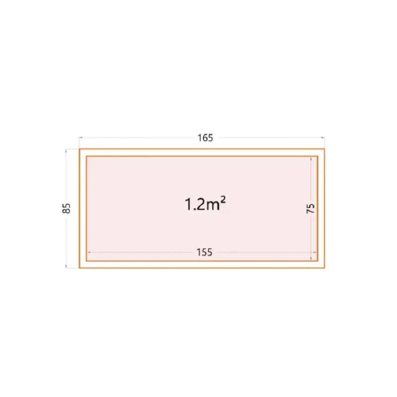 Coffre de jardin en acier galvanisé gris anthracite Nevio 160 - Telluria ESPACE EMERAUDE