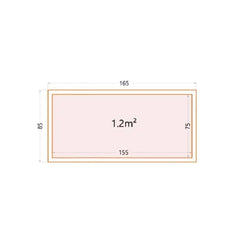 Coffre de jardin en acier galvanisé gris anthracite Nevio 160 - Telluria ESPACE EMERAUDE