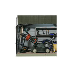 Coffre de rangement en métal Storegard 1500L vert  1,74m² TRIMETALS ESPACE EMERAUDE