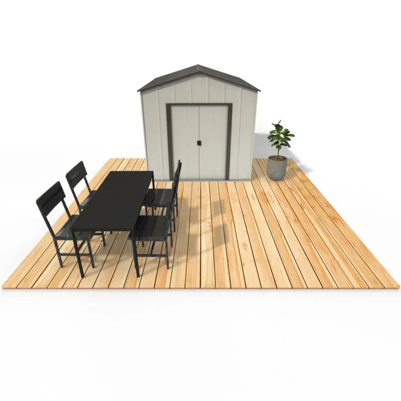 Kit fondation en bois traité autoclave 16m² pour pose d'abri de jardin - Gardy Shelter Ma boutique