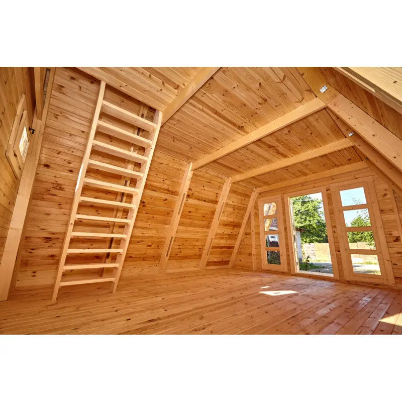 Maison de jardin en bois - TYPE A - 18m² surface habitable - Gardy Shelter Ma boutique