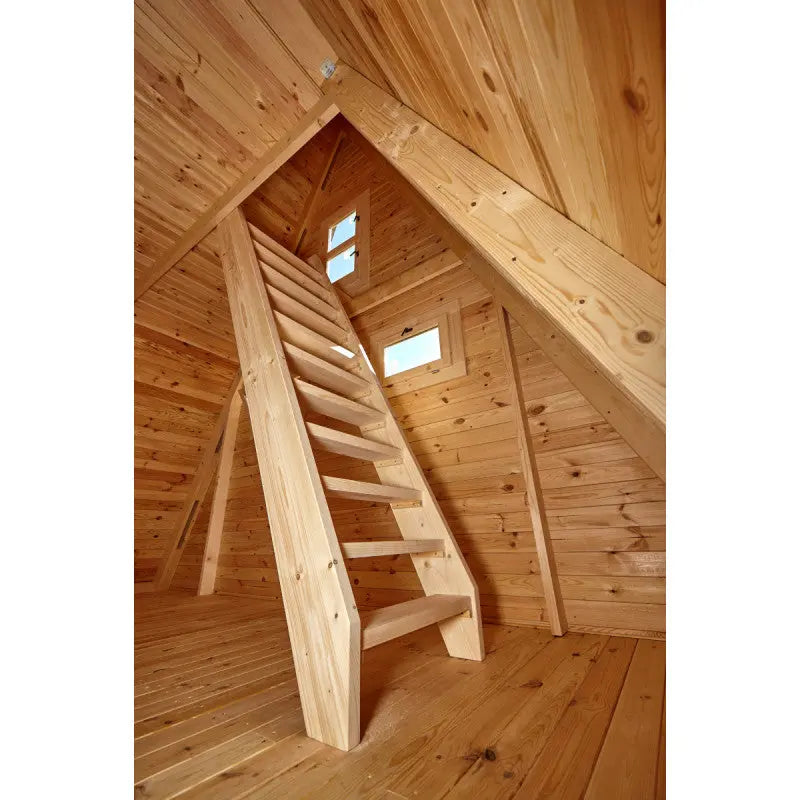 Maison de jardin en bois - TYPE A - 18m² surface habitable - Gardy Shelter Ma boutique