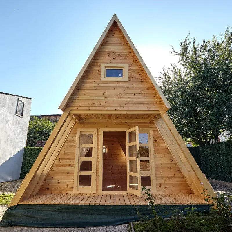 Maison de jardin en bois - TYPE A - 18m² surface habitable - Gardy Shelter Ma boutique