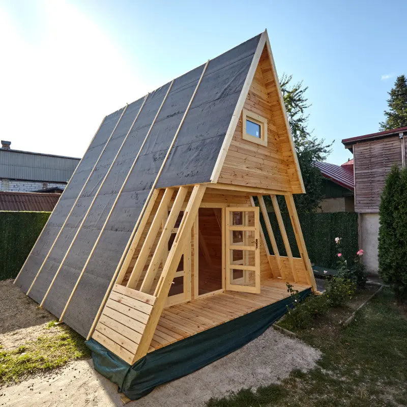 Maison de jardin en bois - TYPE A - 18m² surface habitable - Gardy Shelter Ma boutique