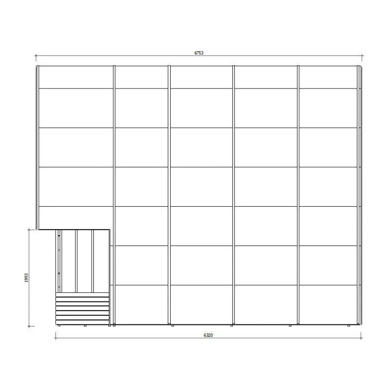 Maison de jardin en bois - TYPE A - 18m² surface habitable - Gardy Shelter Ma boutique