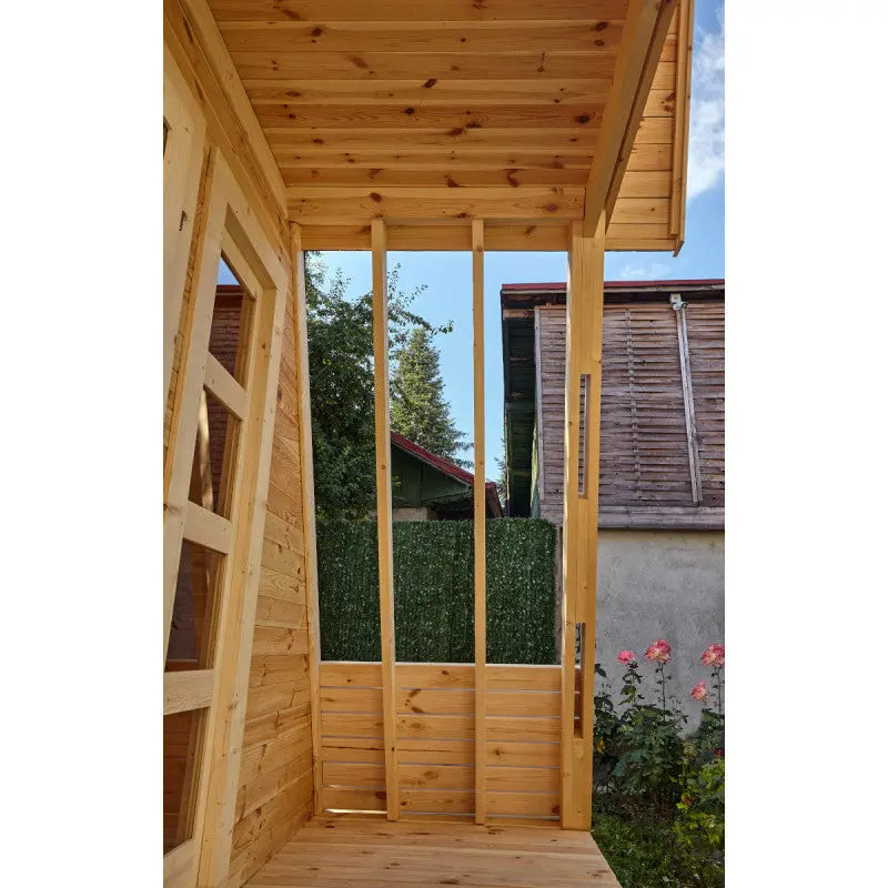 Maison de jardin en bois - TYPE A - 18m² surface habitable - Gardy Shelter Ma boutique