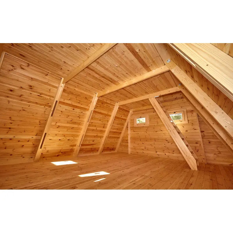 Maison de jardin en bois - TYPE A - 18m² surface habitable - Gardy Shelter Ma boutique